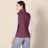 imageAmazon Essentials Womens Lightweight WaterResistant Packable Puffer VestBurgundy