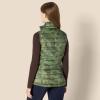 imageAmazon Essentials Womens Lightweight WaterResistant Packable Puffer VestGreen Camo