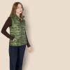 imageAmazon Essentials Womens Lightweight WaterResistant Packable Puffer VestGreen Camo