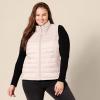 imageAmazon Essentials Womens Lightweight WaterResistant Packable Puffer VestLight Pink
