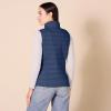 imageAmazon Essentials Womens Lightweight WaterResistant Packable Puffer VestNavy