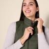 imageAmazon Essentials Womens Lightweight WaterResistant Packable Puffer VestOlive