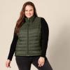 imageAmazon Essentials Womens Lightweight WaterResistant Packable Puffer VestOlive