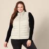 imageAmazon Essentials Womens Lightweight WaterResistant Packable Puffer VestStone