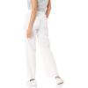 imageAmazon Essentials Womens Linen Blend Drawstring Relaxed Fit Wide Leg Pant Available in Plus SizeBright White