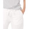 imageAmazon Essentials Womens Linen Blend Drawstring Relaxed Fit Wide Leg Pant Available in Plus SizeBright White
