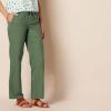 imageAmazon Essentials Womens Linen Blend Drawstring Relaxed Fit Wide Leg Pant Available in Plus SizeMilitary Green
