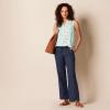 imageAmazon Essentials Womens Linen Blend Drawstring Relaxed Fit Wide Leg Pant Available in Plus SizeNavy