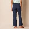 imageAmazon Essentials Womens Linen Blend Drawstring Relaxed Fit Wide Leg Pant Available in Plus SizeNavy