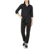imageAmazon Essentials Womens Long Sleeve Button Down Stretch Oxford Shirt Available in Plus SizeBlack