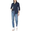imageAmazon Essentials Womens Long Sleeve Button Down Stretch Oxford Shirt Available in Plus SizeNavy