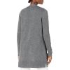 imageAmazon Essentials Womens LongSleeve Jersey Stitch OpenFront CardiganCharcoal Heather