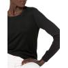imageAmazon Essentials Womens LongSleeve Lightweight Crewneck Sweater Available in Plus SizeBlack