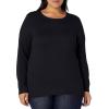 imageAmazon Essentials Womens LongSleeve Lightweight Crewneck Sweater Available in Plus SizeBlack