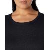 imageAmazon Essentials Womens LongSleeve Lightweight Crewneck Sweater Available in Plus SizeBlack