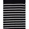 imageAmazon Essentials Womens LongSleeve Lightweight Crewneck Sweater Available in Plus SizeBlack Grey White Stripe