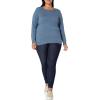 imageAmazon Essentials Womens LongSleeve Lightweight Crewneck Sweater Available in Plus SizeBlue