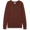 imageAmazon Essentials Womens LongSleeve Lightweight Crewneck Sweater Available in Plus SizeBrown