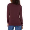 imageAmazon Essentials Womens LongSleeve Lightweight Crewneck Sweater Available in Plus SizeBurgundy