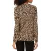 imageAmazon Essentials Womens LongSleeve Lightweight Crewneck Sweater Available in Plus SizeCamel Cheetah