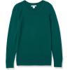 imageAmazon Essentials Womens LongSleeve Lightweight Crewneck Sweater Available in Plus SizeDark Green