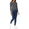 imageAmazon Essentials Womens LongSleeve Lightweight Crewneck Sweater Available in Plus SizeGrey Cheetah Print