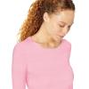 imageAmazon Essentials Womens LongSleeve Lightweight Crewneck Sweater Available in Plus SizeLight Pink