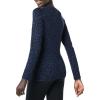 imageAmazon Essentials Womens LongSleeve Lightweight Crewneck Sweater Available in Plus SizeNavy Cheetah