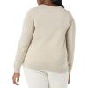 imageAmazon Essentials Womens LongSleeve Lightweight Crewneck Sweater Available in Plus SizeOatmeal Heather