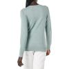imageAmazon Essentials Womens LongSleeve Lightweight Crewneck Sweater Available in Plus SizeSage Green Heather
