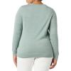 imageAmazon Essentials Womens LongSleeve Lightweight Crewneck Sweater Available in Plus SizeSage Green Heather