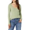 imageAmazon Essentials Womens LongSleeve Sweater Fine Gauge Stretch Scoop Neck Available in Plus SizesLight Sage Green