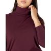 imageAmazon Essentials Womens LongSleeve Turtleneck Available in Plus SizeBurgundy