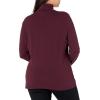 imageAmazon Essentials Womens LongSleeve Turtleneck Available in Plus SizeBurgundy
