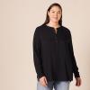 imageAmazon Essentials Womens LongSleeve Woven BlouseBlack