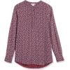 imageAmazon Essentials Womens LongSleeve Woven BlouseBlue Burgundy Daisy