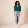 imageAmazon Essentials Womens LongSleeve Woven BlouseDark Green