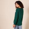 imageAmazon Essentials Womens LongSleeve Woven BlouseDark Green