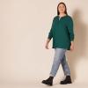 imageAmazon Essentials Womens LongSleeve Woven BlouseDark Green