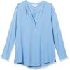 imageAmazon Essentials Womens LongSleeve Woven BlouseFrench Blue