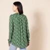 imageAmazon Essentials Womens LongSleeve Woven BlouseGreen Floral