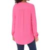 imageAmazon Essentials Womens LongSleeve Woven BlouseHot Pink