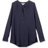 imageAmazon Essentials Womens LongSleeve Woven BlouseNavy