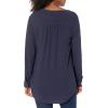 imageAmazon Essentials Womens LongSleeve Woven BlouseNavy