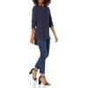 imageAmazon Essentials Womens LongSleeve Woven BlouseNavy