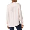 imageAmazon Essentials Womens LongSleeve Woven BlousePink White Vertical Stripe
