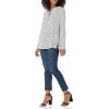 imageAmazon Essentials Womens LongSleeve Woven BlouseWhite Leopard