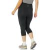 imageAmazon Essentials Womens Maternity Active Sculpt Pregnancy Workout Crop LeggingsBlack