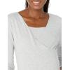 imageAmazon Essentials Womens Maternity Nursing VNeck TopGrey