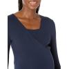 imageAmazon Essentials Womens Maternity Nursing VNeck TopNavy